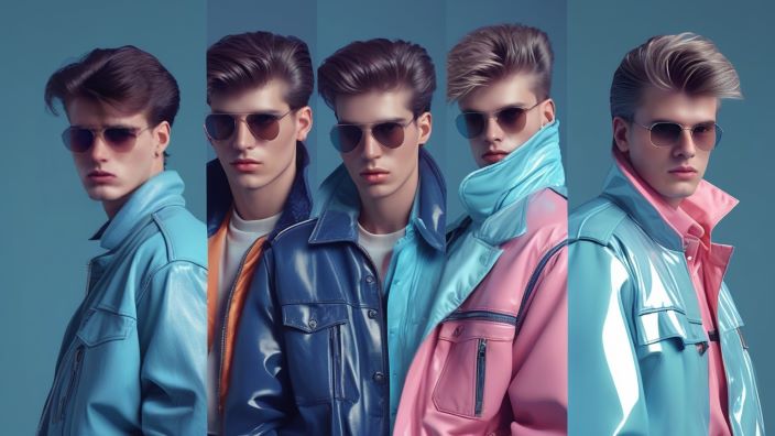 Key elements of 80s fashion for Men Lifecazt